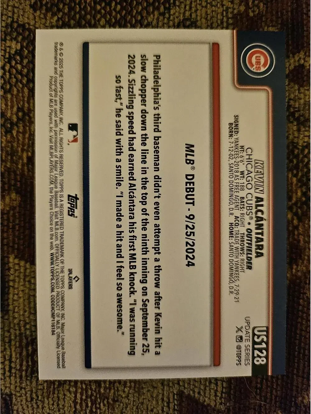 Topps 2025 update